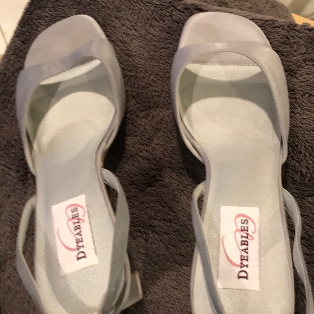 Grey Dress Sandals